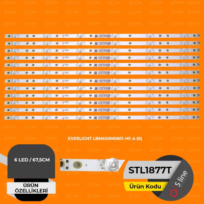 201565" EVERLIGHT LBM650M0601-HF-4 (0) Tv Led Bar 201565" EVERLIGHT LBM650M0601-HF-4 (0) Tv Led Bar